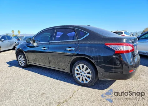 2015 Nissan Sentra S from USA, damaged, VIN 3N1AB7AP3FY248893